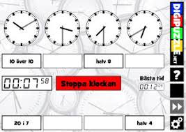 Du drar timvisaren att ändra tiden. Trana Klockan Digipuzzle Net