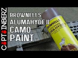 Aluma Hyde Ii Enamel Camo Spray Paint Rifle Pistol Guns By