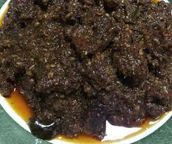 Resep nasi tim daging 113. Daging Masak Hitam Manis Pedas Menyelerakan