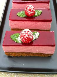 Du Piano A L Assiette Bavarois A La Framboise Desserts A L Assiette Recette Framboise Gateau Mousse Framboise