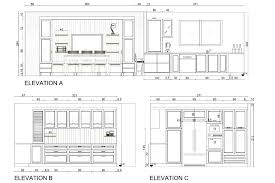 Since now the kitchen is not just a place for cooking, it has become a favorite part of people gathering these type of kitchens are somewhat similar to island kitchens but the difference is that the size and position of the island are different. Elevation Europlak Modular Kitchen Interior Design Drawings Kitchen Elevation Kitchen Drawing