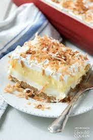 These easy dessert recipes are perfect for beginners. Coconut Cream Lush An Easy Light And Creamy One Pan Dessert Recipe