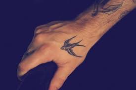 Bird Tattoo On Hand For Boys Http Tattoos Ideas Net Swallow Tat Minimal Tattoos Swallow Tattoo Swallow Bird Tattoos Hand Tattoos