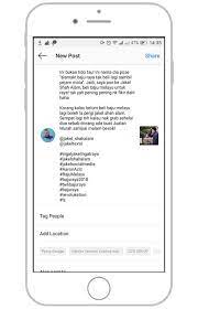 Apa maksud bank account name ? Cara Buat Caption Instagram Yang Lebih Kemas Dan Rapi