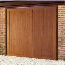 Supply only roller shutter doors, side hinged, sectional and up & over, only at garage door sale. Wessex Frensham Woodgrain Grp Garage Door