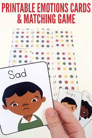 Printable Emotions Cards With Emotions Games Ideas