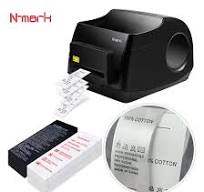 N-Mark Wash Care Label Printer and Label Cutting Machine for Woven Label  Machine Sticker Printer