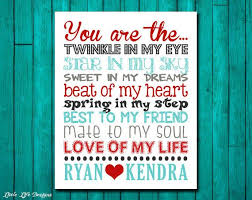 You Are The Twinkle In My Eye Love Of My By Littlelifedesigns 8 00 Valentines Ideas For Her Personalized Wedding Gifts Boyfriend Gifts