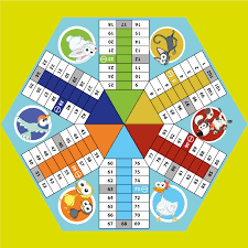 El parchís es un juego de mesa derivado del. Vinilo Mesa Parchis De 6 Animalitos