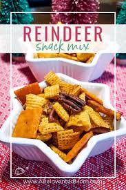 Jun 18, 2021 · flavorful snack mixes don't get any easier than this. Reindeer Snack Mix Sweet Spicy Chex Mix Recipe A Reinvented Mom