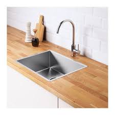 Norrsjon Sink Stainless Steel Bowl Depth 7 1 8 Order Today Ikea Inset Sink Ikea Kitchen Sink Kitchen Furniture Design