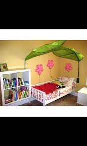 There are 2 of these leaf canopies, but both are missing the poles. Ikea Lova Green Leaf Canopy Babies Kids Baby Nursery Kids Furniture Cots Cribs On Carousell