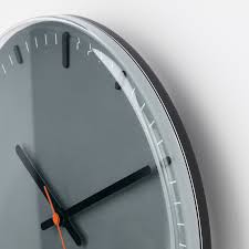 Bhp wanduhr mit weltkarte weltbild look schwarz 60cm stoffdekor aus mdf rund. Svajpa Wanduhr 30 Cm Ikea Osterreich