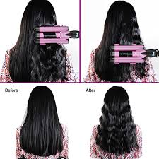 Every different size will give you different types of curl in your hair. Lcd Temperature Display Hair Curler Long Last Crimp 3 Barrel Curling Iron China Salon Equipment And Hair Crimper Price Made In China Com