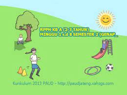 Kumpulan perangkat pembelajaran paud (tk kb tpa sps) kurikulum 2013. Rpph Kb Semester 1 Cara Golden