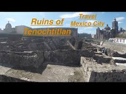 Built on an island on lake texcoco, it had a system of canals and causeways that supplied the hundreds of thousands of people. Travel Mexico Ruins Of Tenochtitlan Mexico City Historic Center Youtube