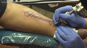 Name tattoos are some of the most popular and sentimental bits of ink any man can opt for. Couples Get Inked With Love On Valentine S Day Thv11 Com