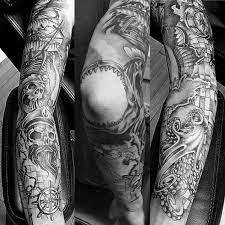 Top 37 Sailor Sleeve Tattoo Ideas 2021 Inspiration Guide Nautical Tattoo Sleeve Nautical Sleeve Nautical Tattoo