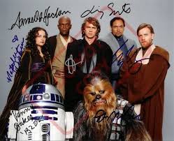 This cast list of who was in star wars episode iv: Cast 8 5x11 Autographed Signed Reprint Rp Photo Star Wars Episode 4 A New Hope