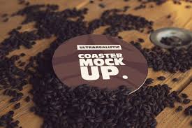 Round Coaster Black Malt Mockup By Smartdesigns Eu On Envato Elements In 2020 Branding Mockups Packaging Mockup Packaging Design Inspiration