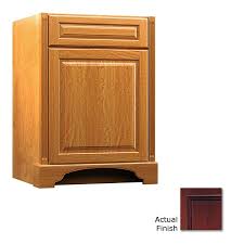 The uncompromising style you expect from kraftmaid® cabinetry, at an incredible value. Kraftmaid 24 In Cabernet Bathroom Vanity Cabinet In The Bathroom Vanities Without Tops Department At Lowes Com