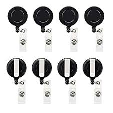 Center, and gently place button on top of glue, smooshing out the extra glue to make sure the edges of the button are covered. Amazon Com 50 Pcs Retractable Badge Reel Clips Holder For Hanging Id Card Name Key Chain Black Office Products