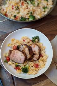 When paired with side dishes that complement it perfectly, roast pork is transformed from an everyday protein into a special, celebratory meal. Grilled Pork Tenderloin With Cheesy Vegetable Rice