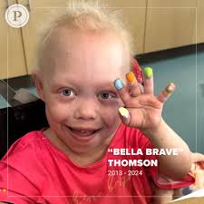 Bella Thomson, known as Bella Brave to her millions of followers