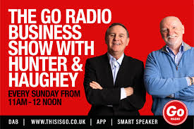 Derek Provan (CEO of AGS Airports LTD) On The Go Radio Business Show With  Hunter & Haughey