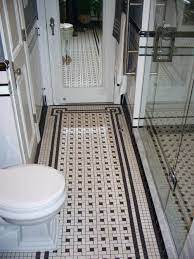 Find of inspiration with these best bathroom tile ideas, like modern remodel, vintage, rustic, traditional, grey color, black and white with cheap budget. Chris Black And White Bathroom Remodel Amazing Attention To Detail And All Diy Tile Bathroom Classic Bathroom Tile Bathroom Tile Diy