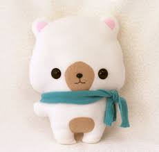 Plush Sewing Pattern Pdf Kawaii Bear Stuffed Animal Large Etsy Sewing Stuffed Animals Diy Plush Toys Felt Toys