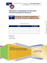Direktur bidang pendidikan, pusat pengembangan kurikulum, kepala kantor wilayah, kepala kantor kabupaten dan. 20170912150916unit 1 Pengenalan Falsafah Dasar