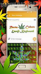 Emojione for chrome, completa tus conversaciones con estos emoticonos. Rasta Colors Emoji Keyboard Android Aplicacion Gratis Descargar Apk