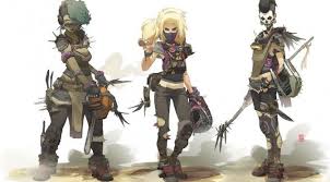 Nuclear apocalypse apocalypse world apocalypse art post apocalyptic city post apocalyptic costume mad max fallout war band art steampunk. Sergi Brosa Punk Gangs And Bikers In Post Apocalyptic Adventure Magic Fabric Concept Art Concept Art World Character Design