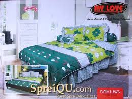 Pembelian grosir boleh di campur dgn model, ukuran, merk lain. Sprei My Love Melba Queen 160x200 Spreiqu Sidoarjo