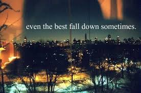 Even The Best Fall Down Quotes Night City Lights Outdoors Trees Fall Best Picture Quotes Love Me Quotes Falling Down