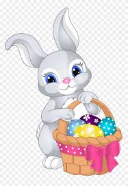 Free to download and print. Free Printable Easter Clipart Cute Easter Bunny Cartoon Png Download 4935966 Pikpng