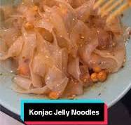 Delicious Cold Spicy Konjac Jelly Noodles Recipe