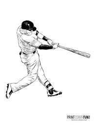 This is our categories page full of printable birthday cards for adults. 14 Baseball Player Coloring Pages Free Sports Printables Print Color Fun