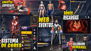 Also get elite pass and luck royale. Confira Calendario Semanal Do Free Fire Freefirenews
