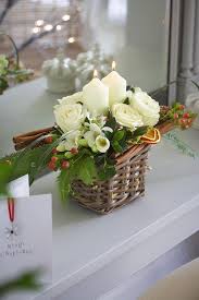 Dreaming Of A White Christmas Christmas Flower Arrangements Christmas Flowers Christmas Floral Arrangements