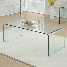 Get free shipping on qualified glass coffee tables or buy online pick up in store today in the furniture department. Ghost Glass Coffee Table Clear Glass Table Glass Coffee Table