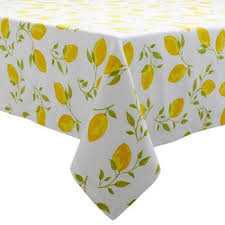 Lemon Tablecloth Table Cloth Sur La Table Cotton Tablecloths