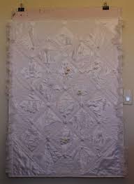 Quilt Made From Wedding Dress Wedding Dress Quilt Recycle Wedding Dress Wedding Dress Crafts