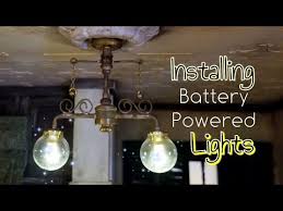 Installing Battery Lights Into My Dollhouse Youtube
