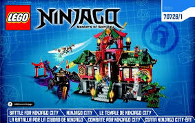 Build your army, battle your enemies and become a master of spinjitzu as you recover powerful ninja weapons and restore the world's harmony in lego® battles: Lego 70728 Battle For Ninjago City Instructions Ninjago