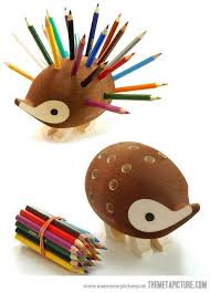 Porcupine Pencil Holder Pencil Holder Crafts Porcupine