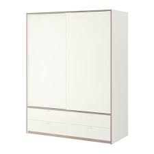 Trysil Schrank Mit Schiebeturen 4 Schubl Ikea Schiebeturen Sorgen Fur Mehr Bewegungsfreiheit Im Raum Da Sie Beim Offnen Weniger Platz Erfordern Pinterest