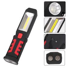 Cob Led Magnetic Work Light Car Garage Mechanic Home Rechargeable Torch Lamp M25 Portable Spotlights Aliexpress