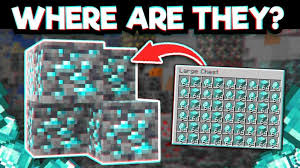 It is easier to find diamonds in caves deep down underground. Where To Find Diamonds In Minecraft 1 17